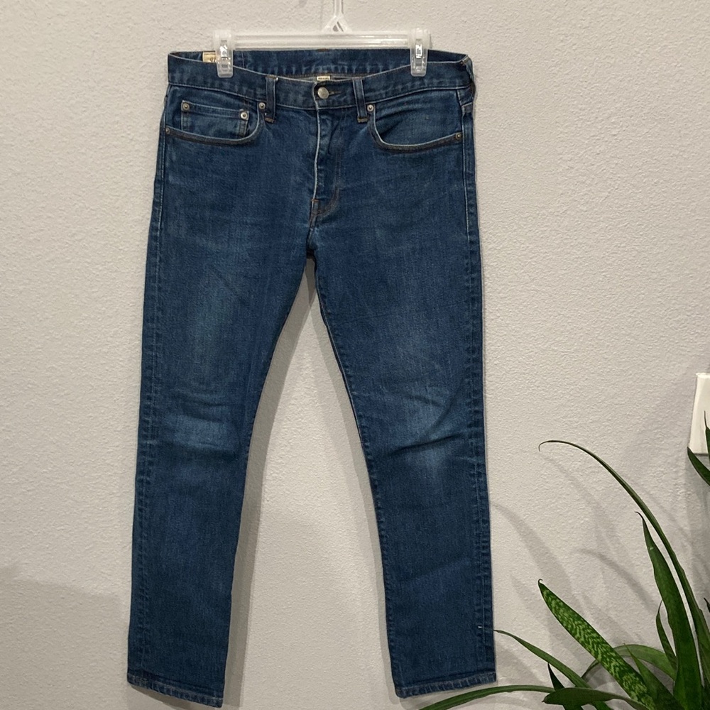 J. Crew 484 Blue Slim Jeans 31x32